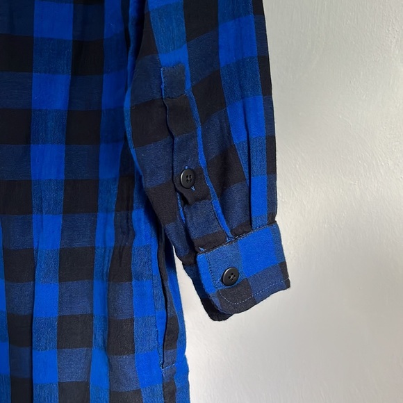 MADEWELL Latitude Shirtdress in Buffalo Check Plaid - Picture 7 of 10